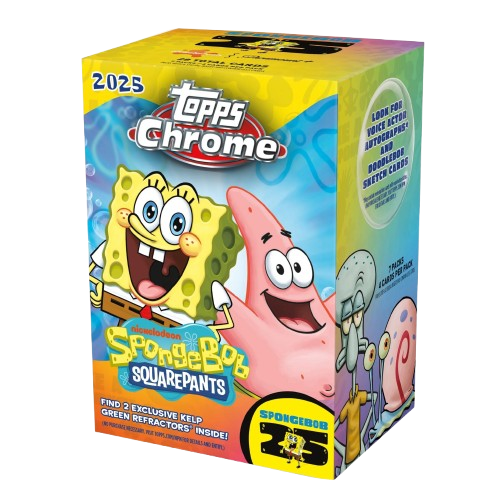 2025 Topps Chrome Spongebob Blaster Box