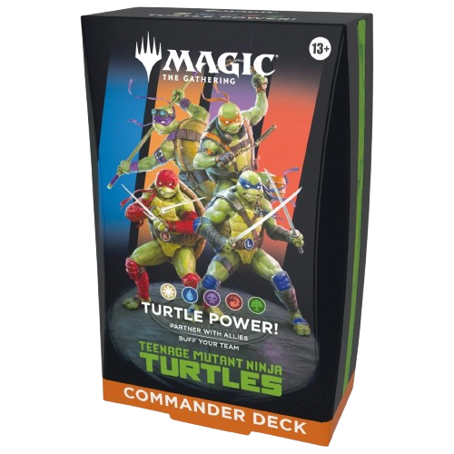 Magic the Gathering Teenage Mutant Ninja Turtles Commander Deck (SET of 4)